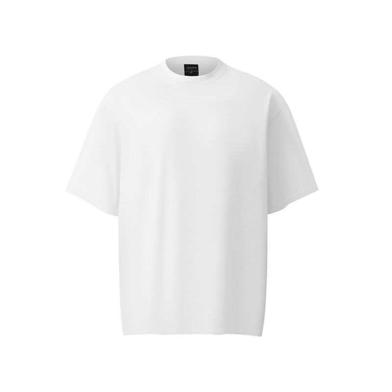 Hip hop clothing new york summer short sleeves retro washed old loose t-shirt