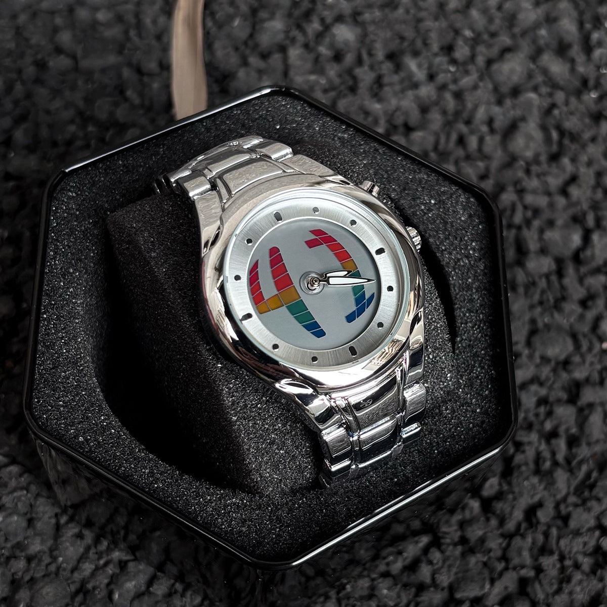 Men's watches y2k dynamic round digital display
