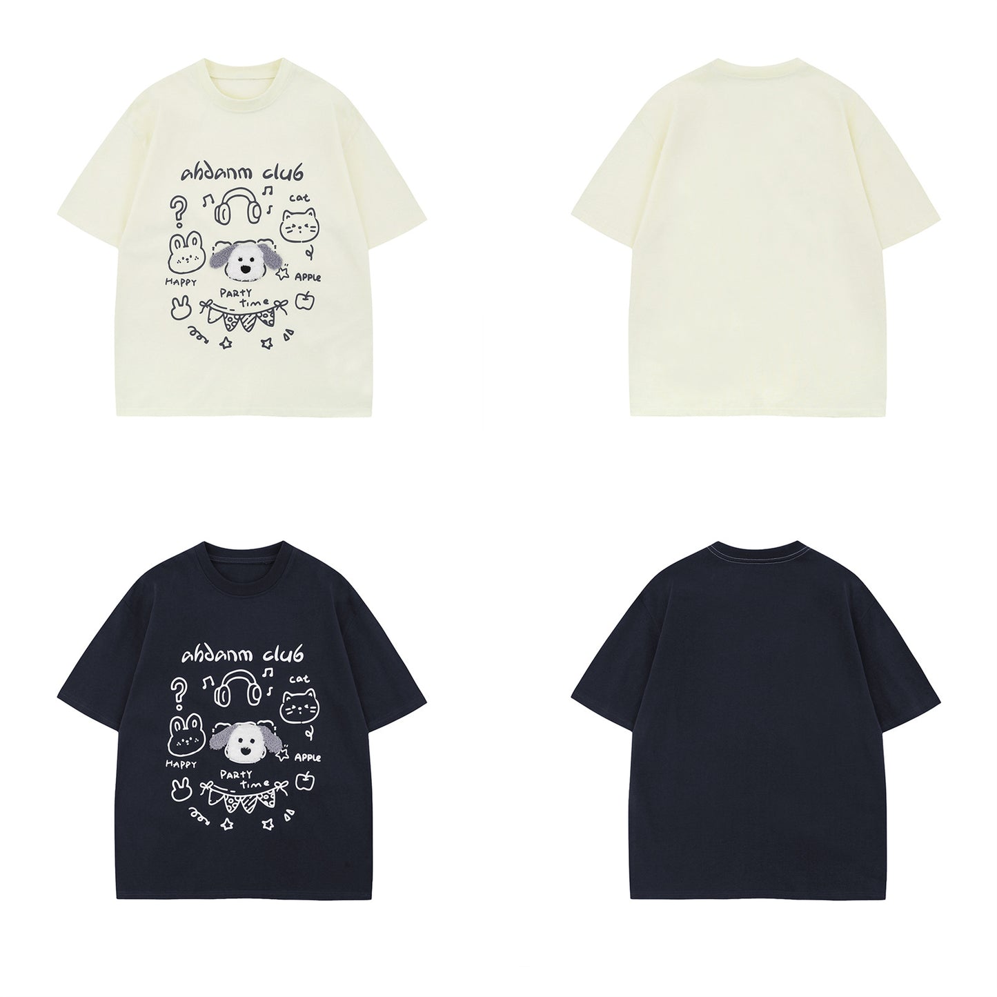 Nyc T Shirt Vintage Short Sleeve T-Shirt Summer Loose Casual Top