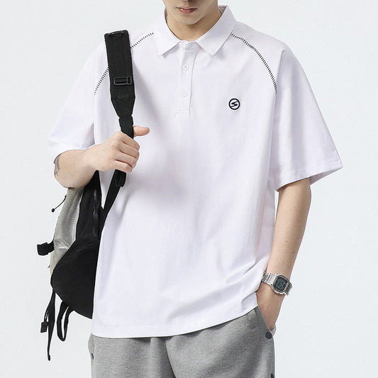 Men T-shirts Short Sleeve Loose Top