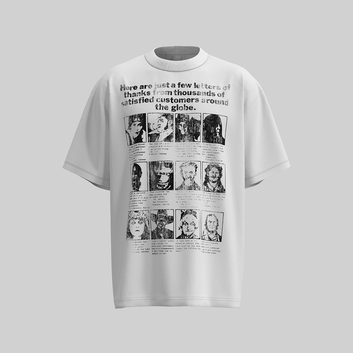 Hustle vintage summer hip hop print t-shirt