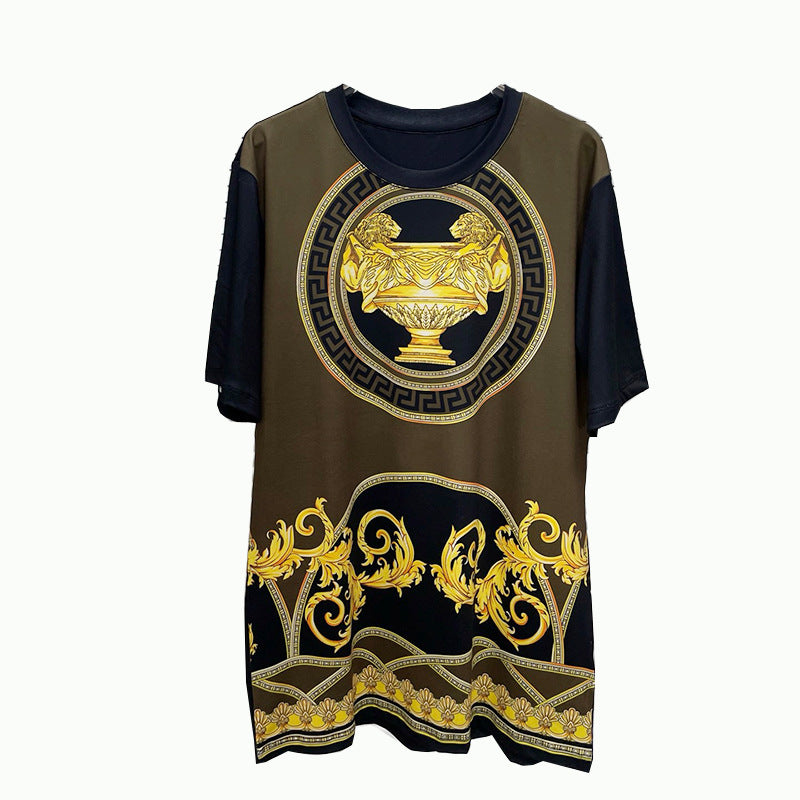 East Coast Shirts Spring/Summer Casual Men's Short Sleeve Crew Neck Men's T-Shirts