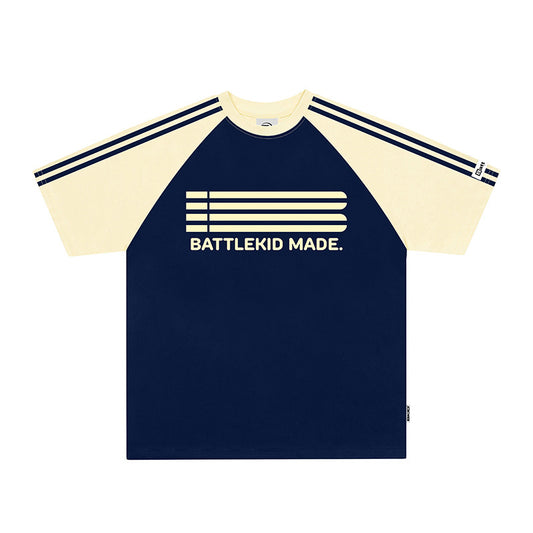Vintage Usa Shirt Letter Embroidery Short Sleeve T-Shirt