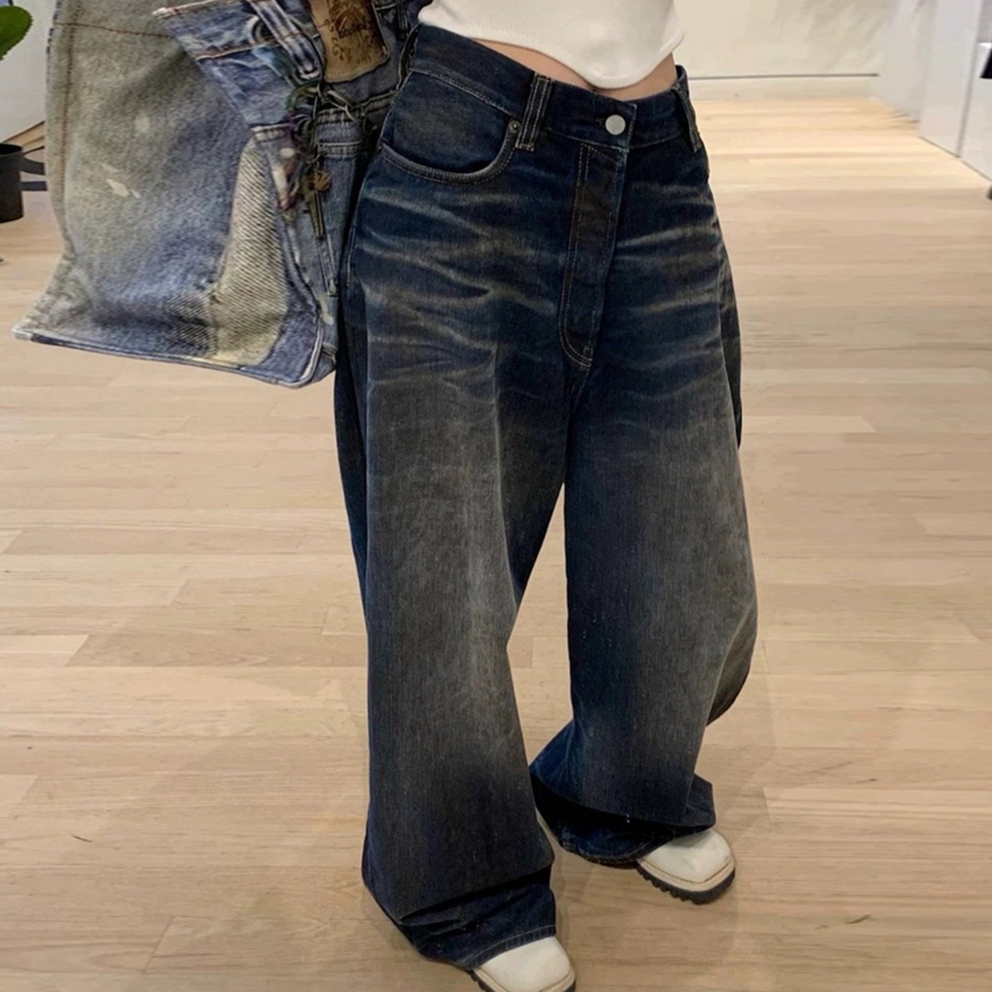 Rock Revival Jeans Washed Old Trousers