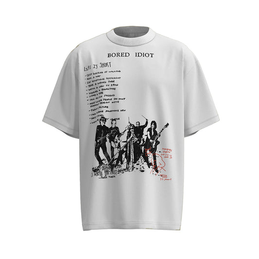 Ye T Shirt Summer Vintage Short Sleeve T-Shirt