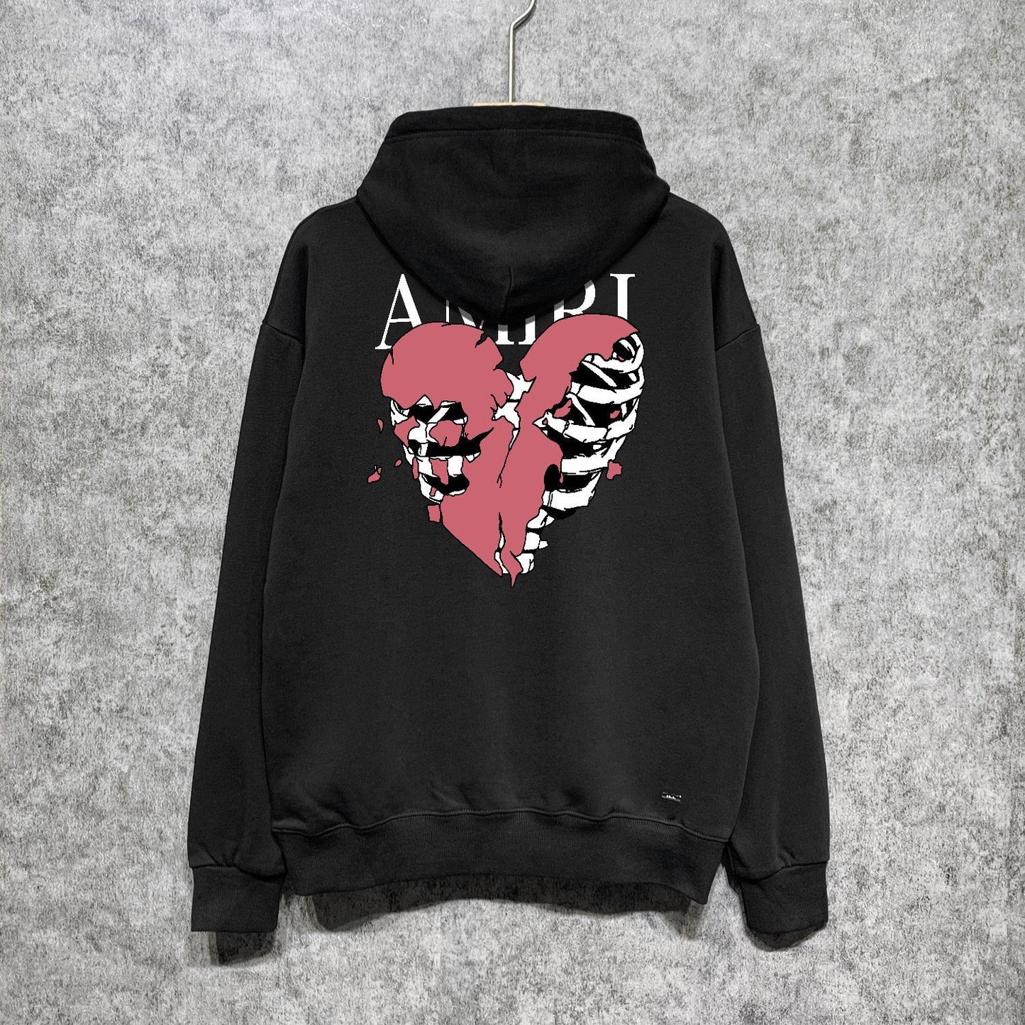 Amiri Hoodie Fashion Brand Hooded Sweatshirt Hoodie