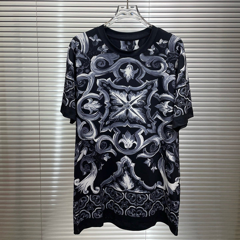 East Coast Shirts Spring/Summer Casual Men's Short Sleeve Crew Neck Men's T-Shirts
