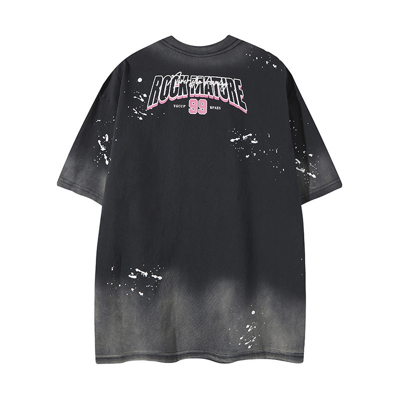 Nyc T Shirt Crew Neck Short Sleeve T-Shirt Summer Loose Casual Top