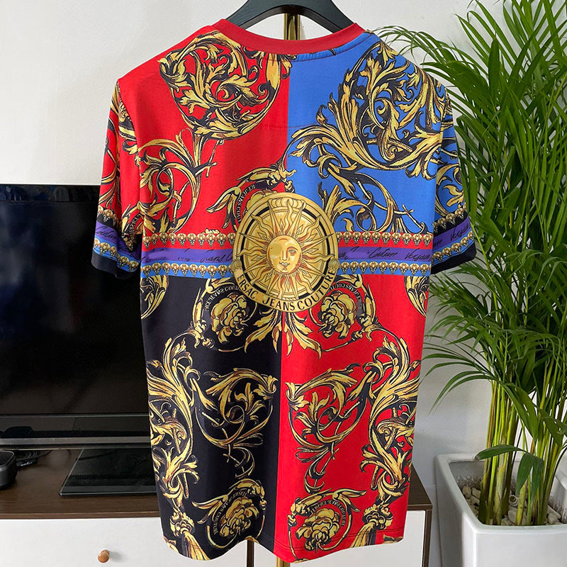East Coast Shirts Spring/Summer Digital Print Casual Men's Short Sleeve T-Shirt