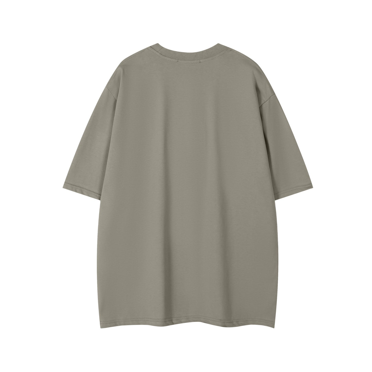 Distorted vintage short-sleeved t-shirt summer oversize casual top