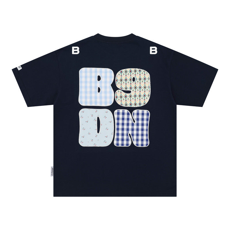 Camisetas streetwear Summer Vintage Casual Loose Short Sleeve T-Shirt