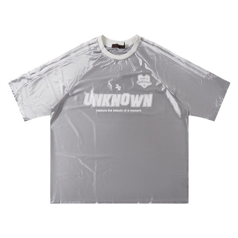 Racing oversized t shirt short sleeve t-shirt