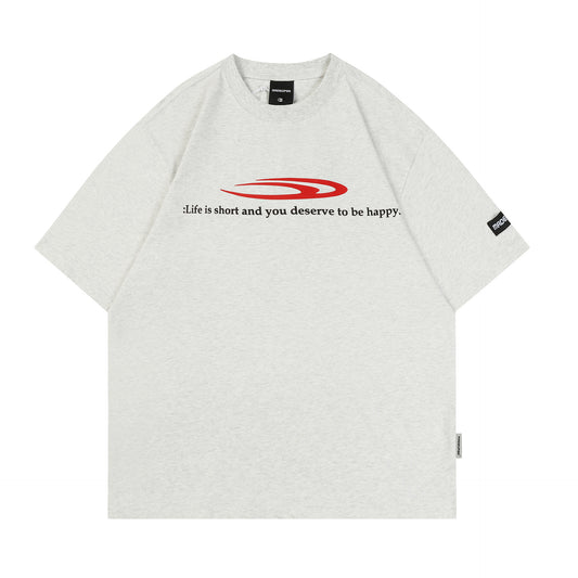 1990 Fashion T-Shirt Summer Vintage Flower Short Sleeve T-Shirt