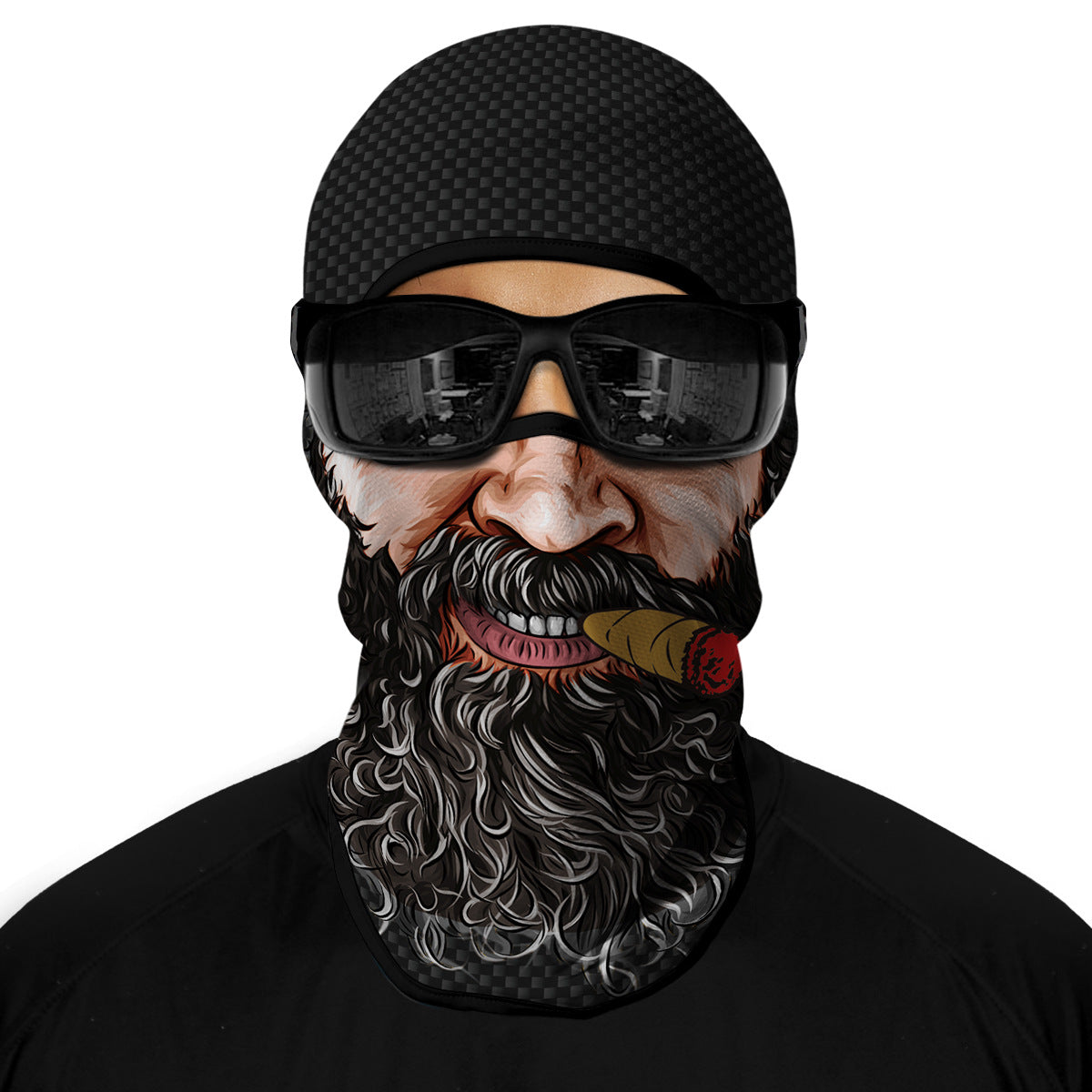 Cycling Windproof Hood Summer Sports Ice Silk Sunscreen Mask Breathable