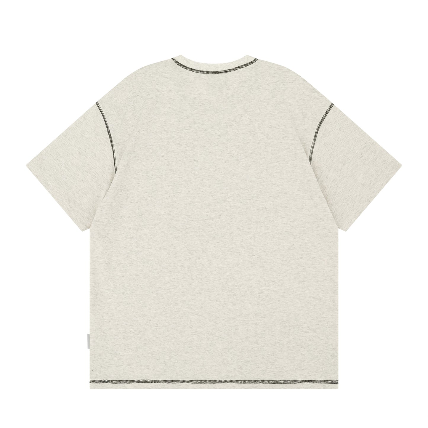 Distorted vintage puppy letter print short sleeve t-shirt summer oversize casual top