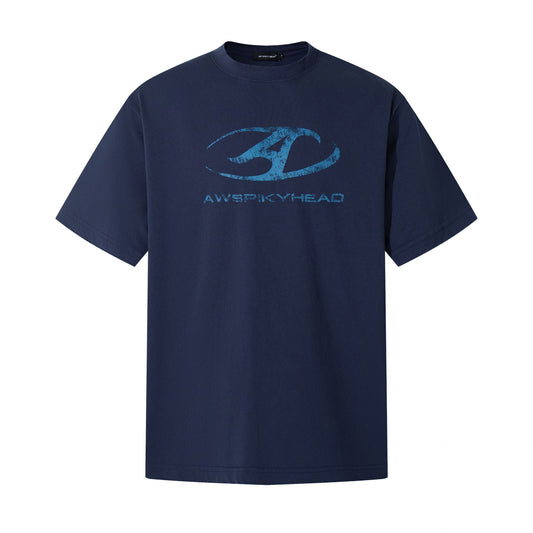 Hip hop clothing new york summer wash t-shirt short sleeve