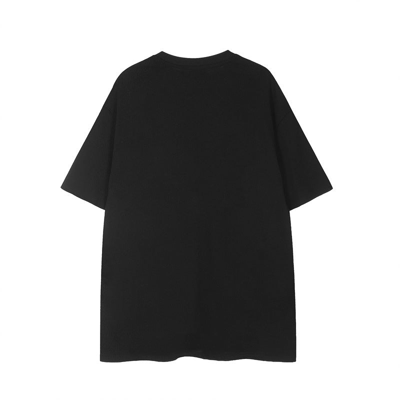 US drip outfits Summer Vintage Casual Loose Short Sleeve T-Shirts