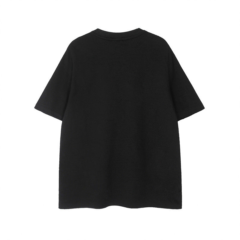 US drip outfits Summer Vintage Casual Loose Short Sleeve T-Shirts