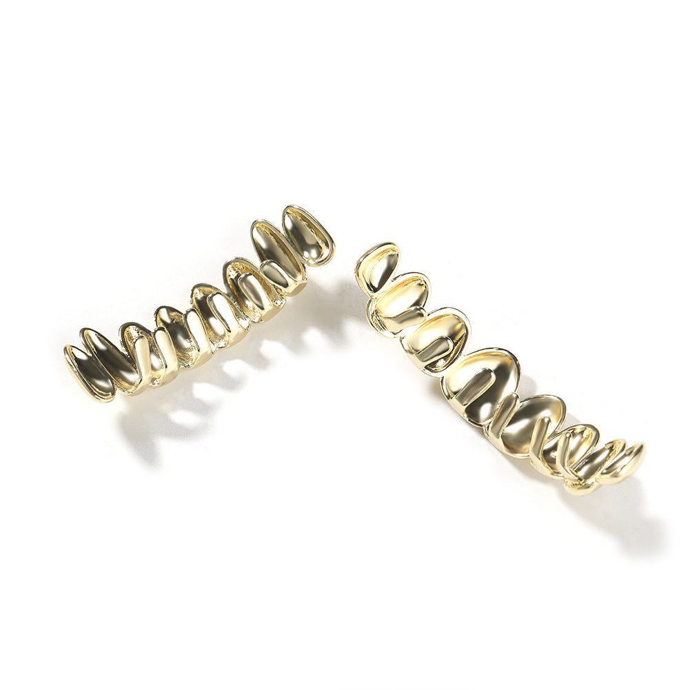 Grillz Rap Smooth 8 Tooth Irregular Braces Spectrum