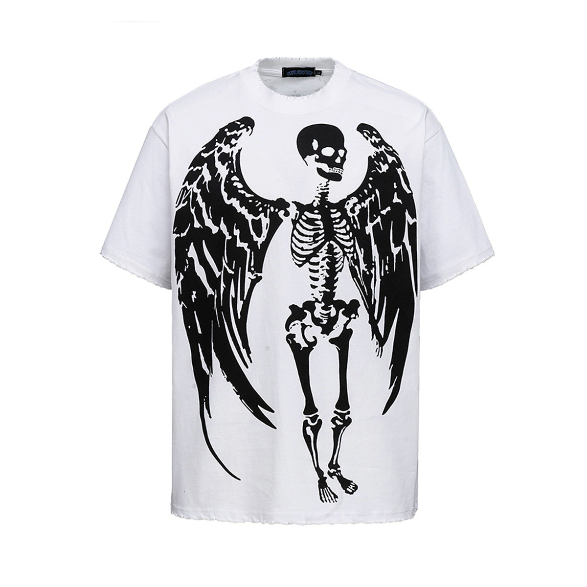 T shirt vintage usa summer skull skeleton devil print t-shirt short sleeve