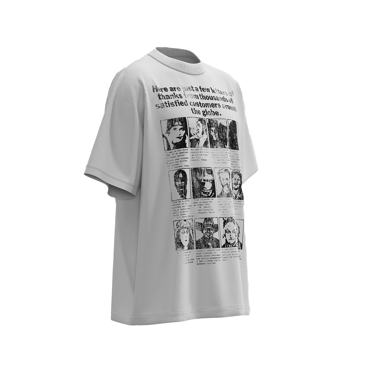 Hustle vintage summer hip hop print t-shirt