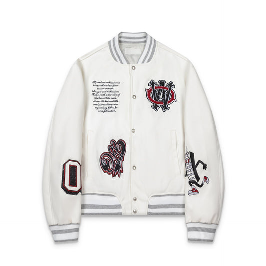 Off white jacket spring & fall style outwear for men and women