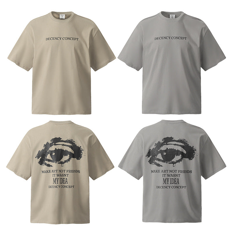 Marcas De Streetwear Summer Short Sleeve T-Shirt Loose Casual Top