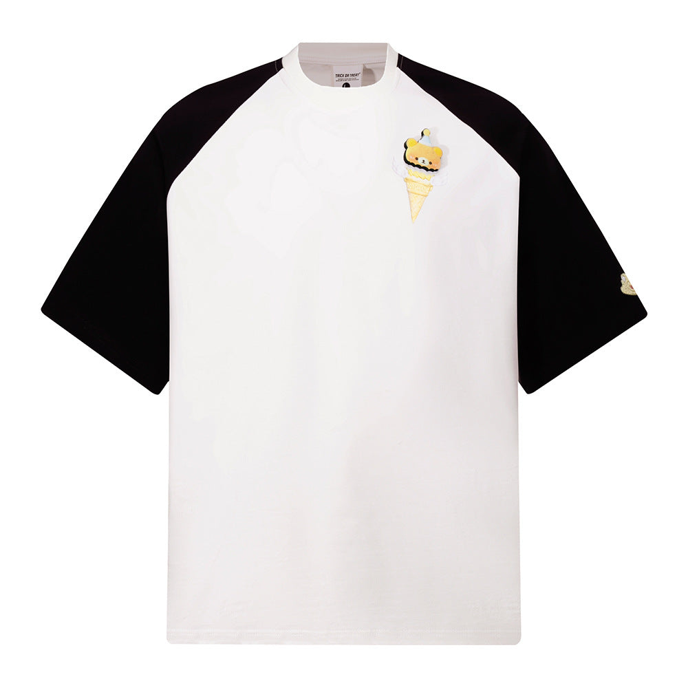 New York Hip Hop Style Vintage Summer Short Sleeve T-Shirt