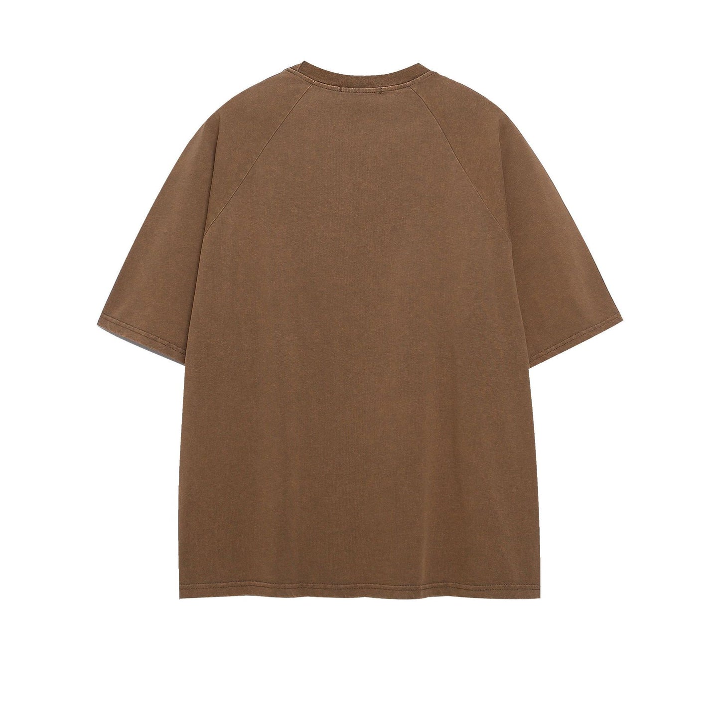 Vestimenta De Los 90 Summer Vintage Washed Old T-Shirt Short Sleeve