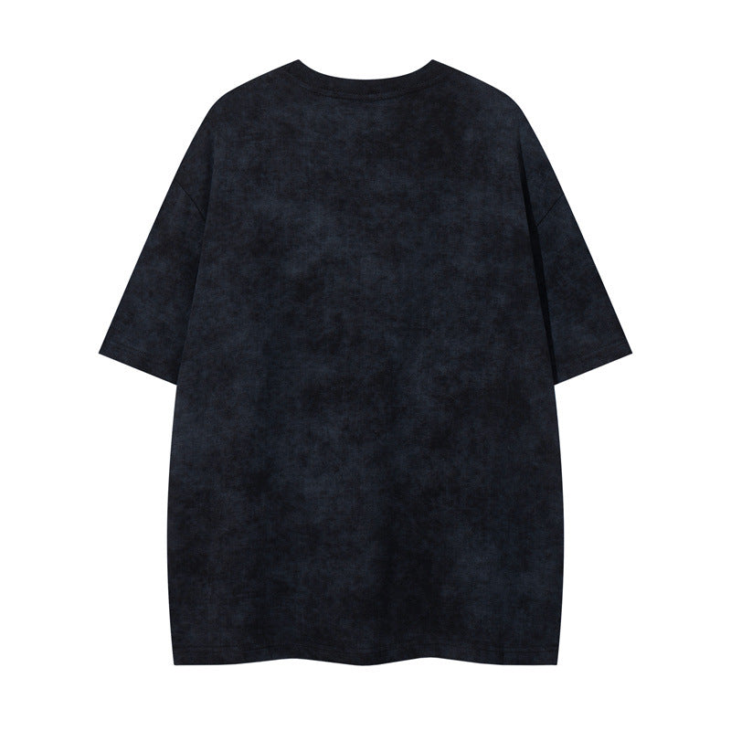 US drip outfits Summer Vintage Casual Loose Short Sleeve T-Shirts