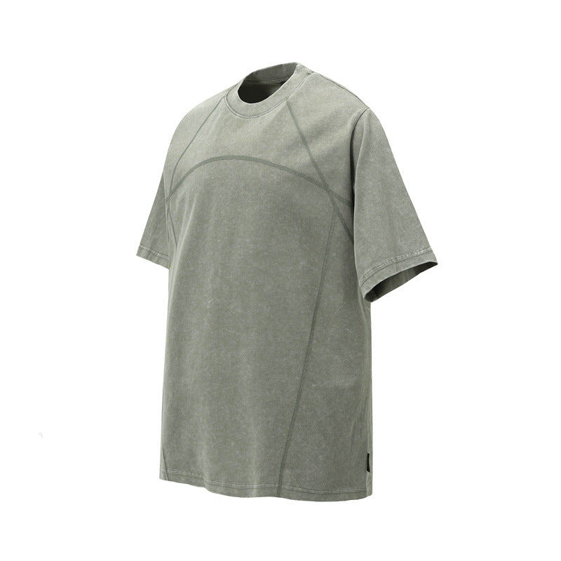 Camisas Retros Short Sleeve Crew Neck T-Shirt