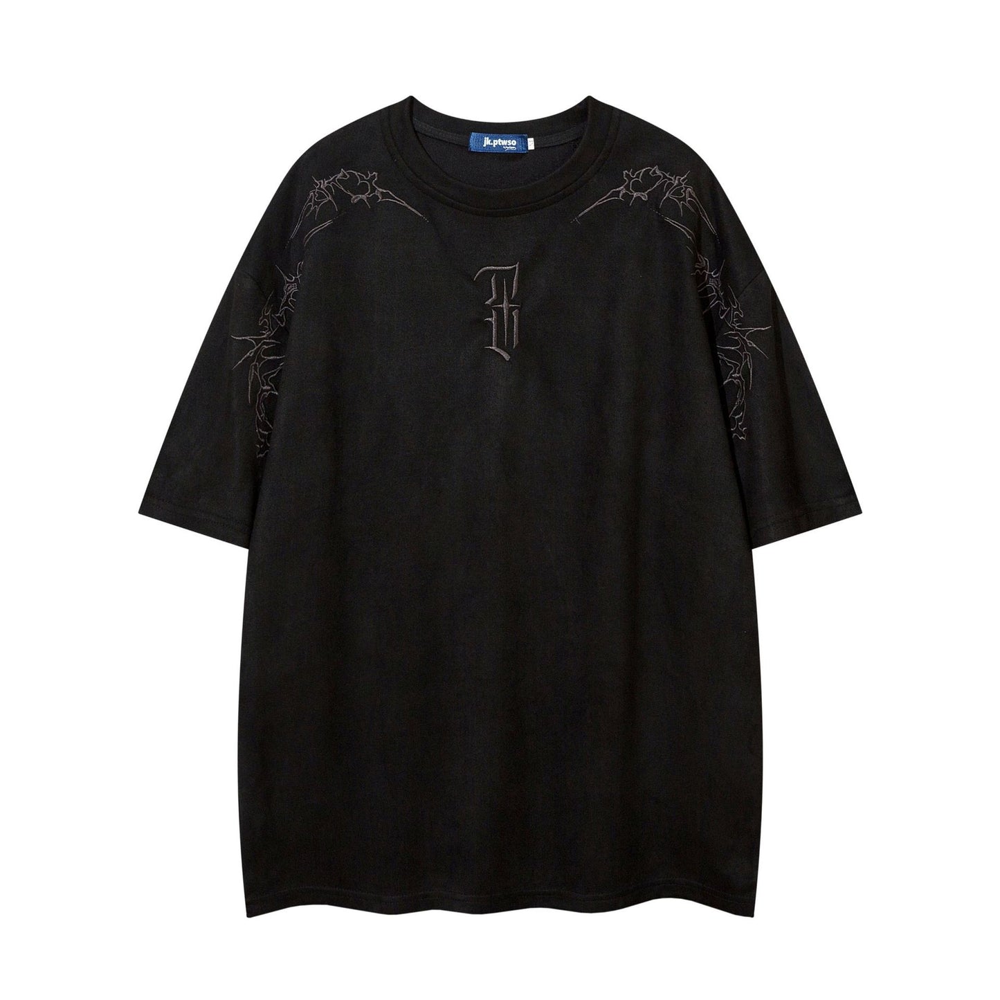 T shirt vintage usa t-shirt embroidery short sleeve