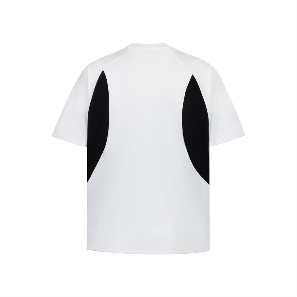 Racing oversized t shirt short sleeve t-shirt summer cleanfit loose crew neck