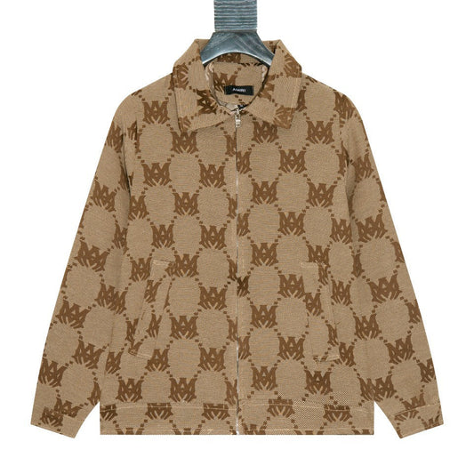 Amiri Jacket Spring and Autumn AMI logo pattern casual jacket