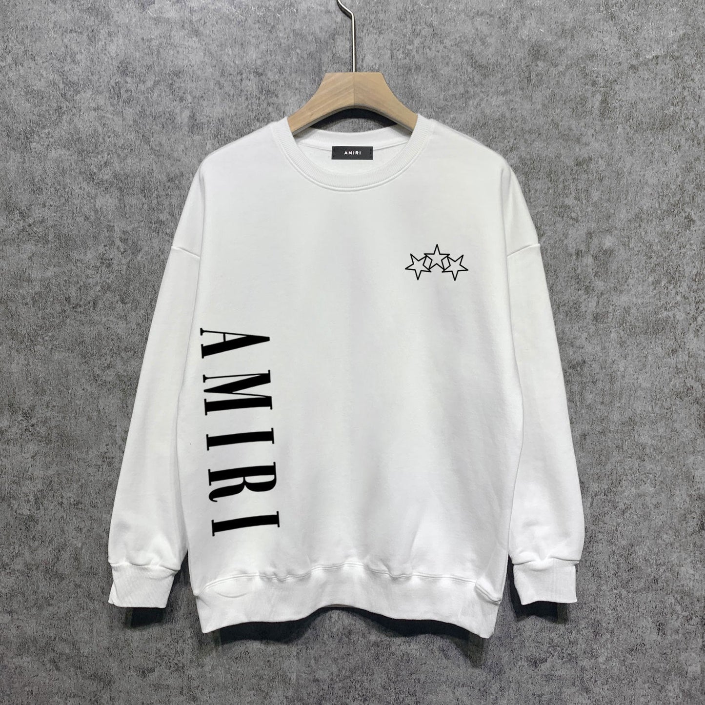 Amiri Sweatshirt Loose Casual Print Round Neck Sweater