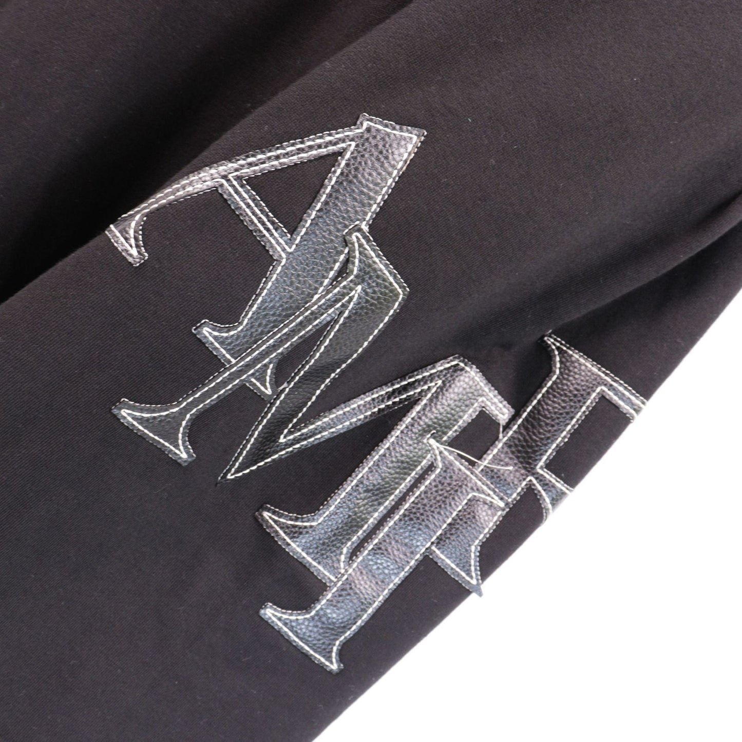 Amiri Pants Sticker Logo Loose Casual Zip Pocket Pants