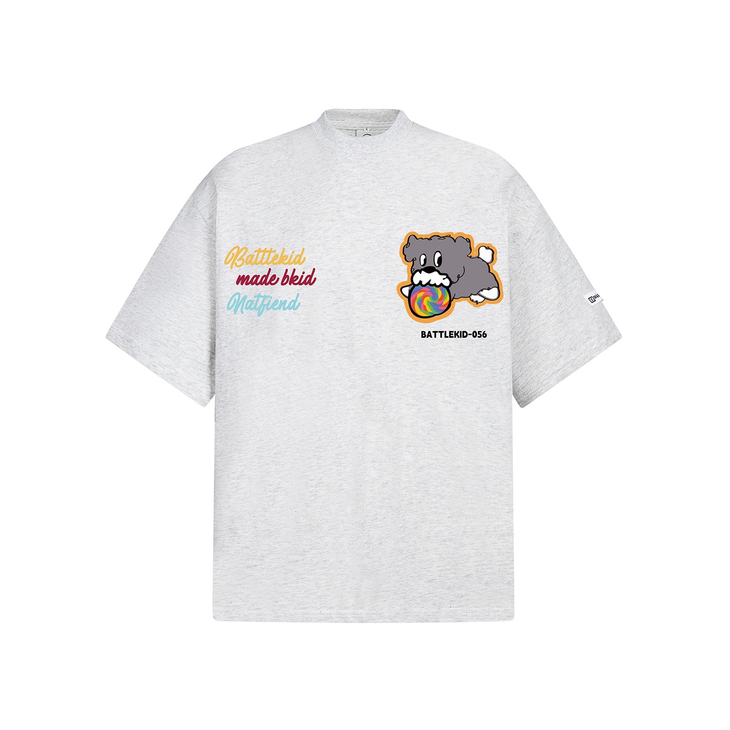 Hip Hop Clothes New York Puppy Embroidered Short Sleeve T-Shirt