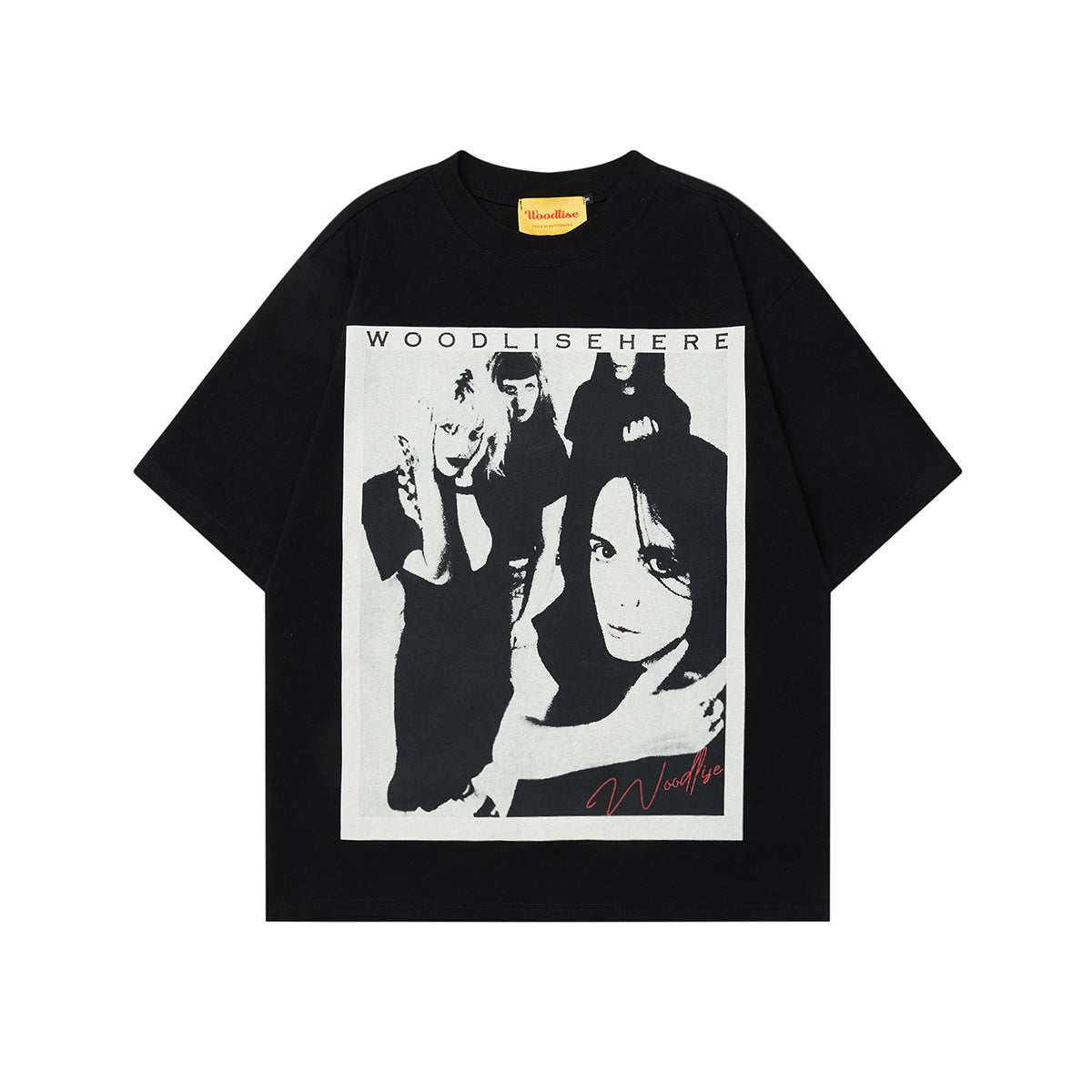 90s West Coast Hip Hop Fashion T Shirts Portrait Short Sleeve T-Shirts