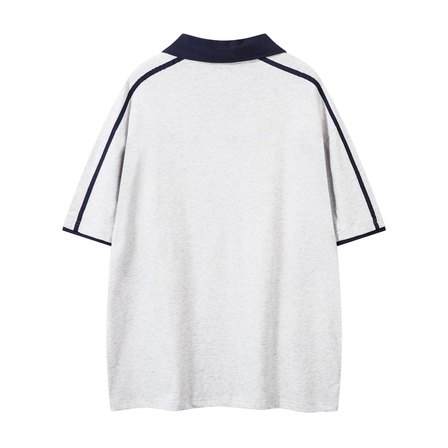 Hip Hop Clothing Summer Lapel POLO Sweatshirt Short Sleeve T-Shirt