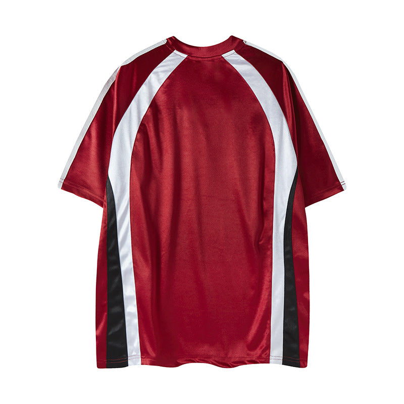New York Hip Hop Style Short Sleeve T-Shirt Summer Loose Casual Jersey