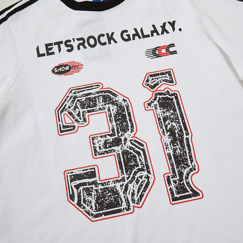 Nyc 1990 Shirt Short Sleeve T-Shirt Summer Loose Top