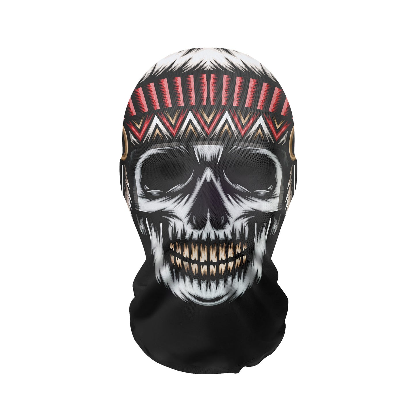 Cycling Windproof Hood Face Funny Mesh Yarn