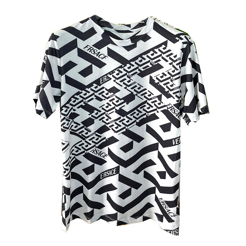 East Coast Shirts Spring/Summer Digital Print Fashion Casual Men's Short Sleeve T-Shirt