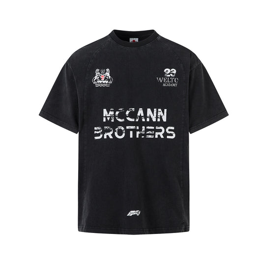 Retro Style Shirt For Men Summer Vintage Short Sleeve T-Shirt