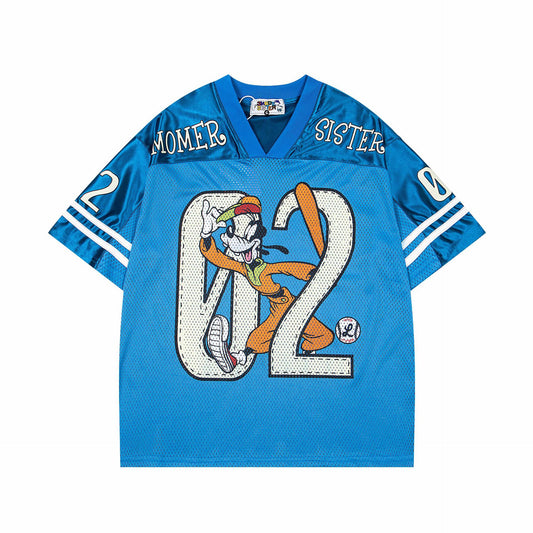 Remeras rock nacional summer cartoon print rugby t-shirt