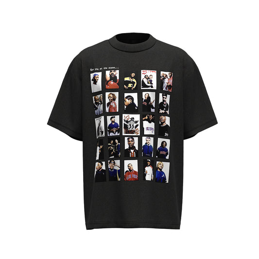60s Style T Shirts Summer Vintage Character Print Short Sleeve T-Shirt