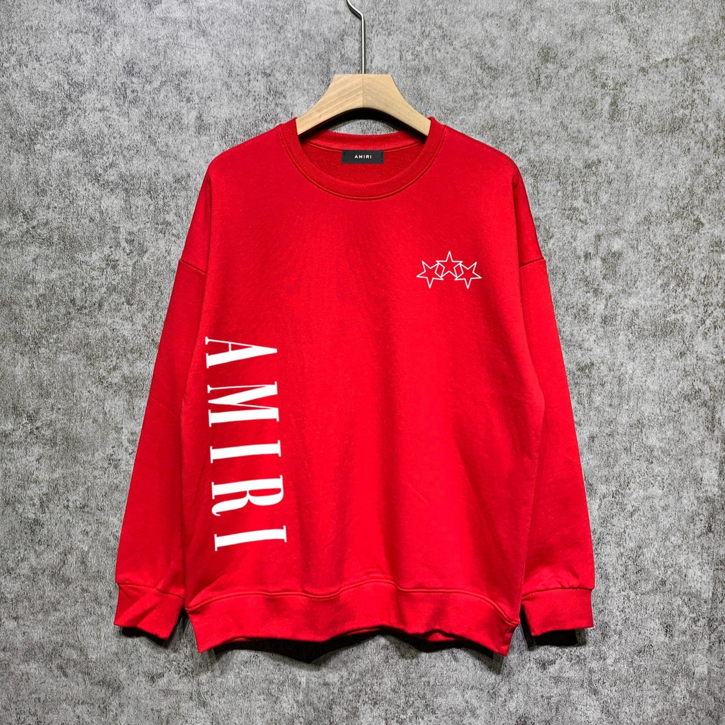 Amiri Sweatshirt Loose Casual Print Round Neck Sweater