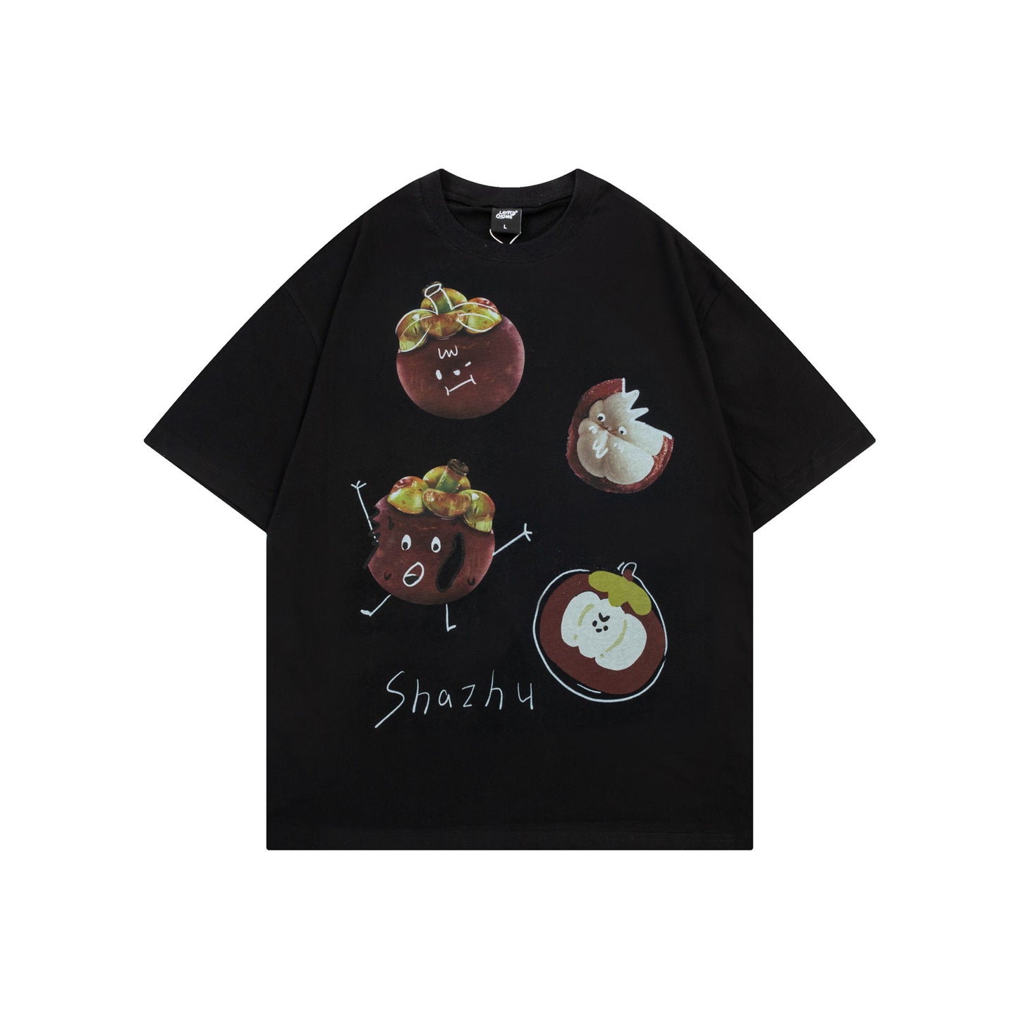 Nyc T Shirt Vintage Short Sleeve T-Shirt Summer Oversize Casual Top