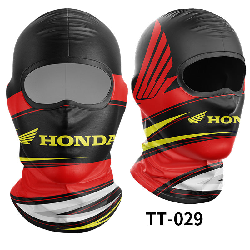 Cycling Windproof Hood Ice Silk Full Face Sunscreen