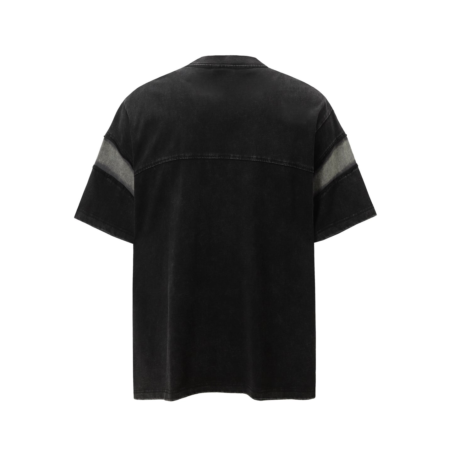 Hip hop shirt washed t-shirt short sleeve